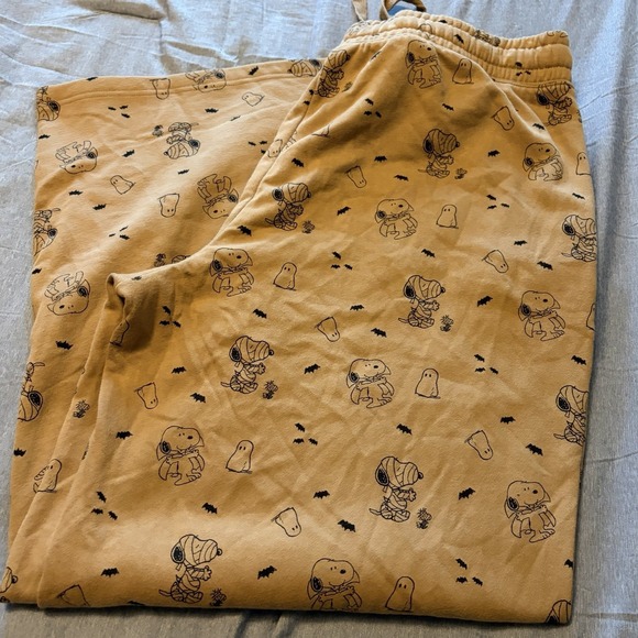 American Eagle By Payless Other - American Eagle AE Lounge Snoopy Halloween PJ Pants XL NWT Mummy Ghost